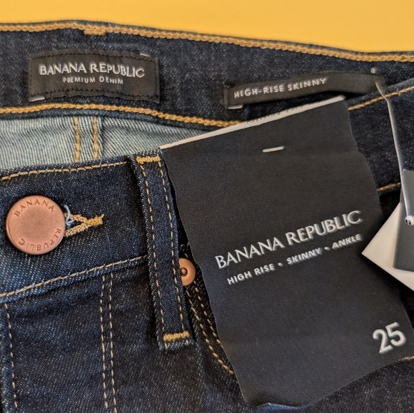 Banana Republic High Rise Skinny  Jeans - Picture 4 of 7